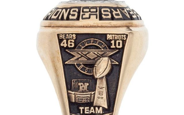 1985 World Champions William Fridge Perry Ring