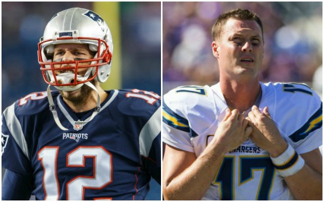 Brady, Rivers both on pace to break single-season passing yards record