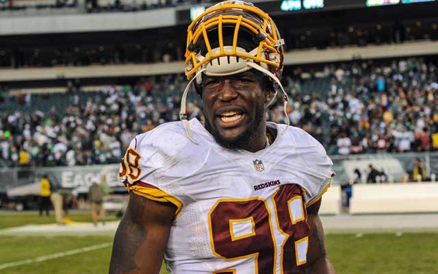 Brian Orakpo has 38 sacks in 62 games for the Redskins. (USATSI)