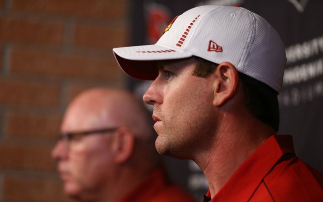 Palmer was introduced to the Arizona media Tuesday. (USATSI)