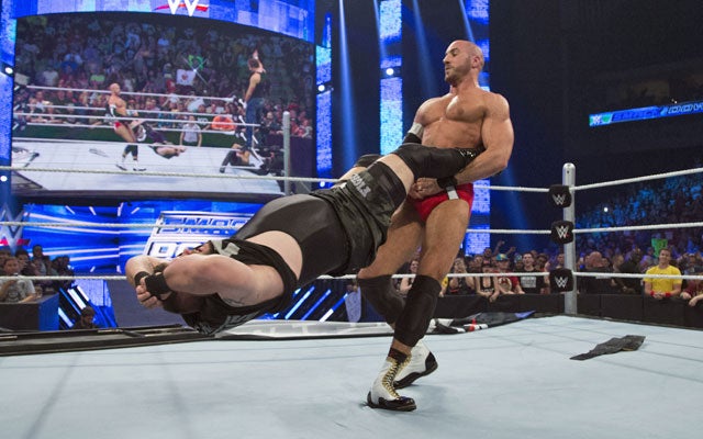 Cesaro and Kevin Owens may bring the house down at SummerSlam. (WWE)