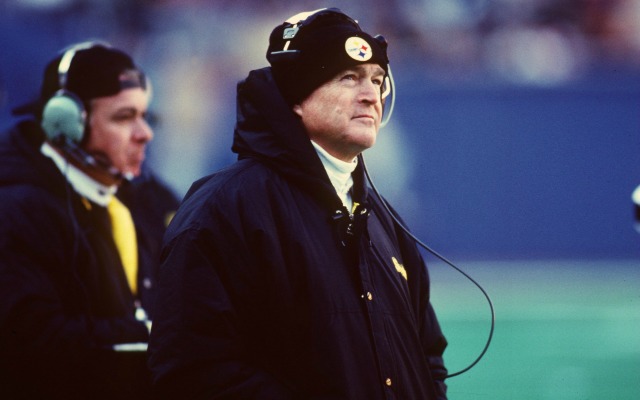 Chuck Noll won four Super Bowls in Pittsburgh. (Getty Images)