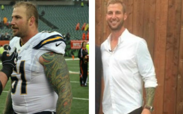 LOOK: Ex-Chargers C Nick Hardwick drops 85 pounds within 6 months ...