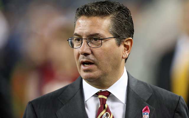 Dan Snyder is 101-125 in his 15 years owning the Redskins.(USATSI)