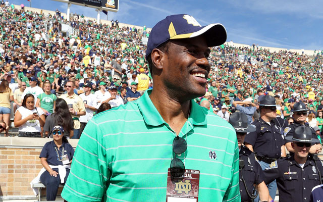 David Robinson watches on as his son matures on and off the field. (USATSI)