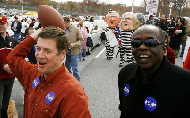 Watch out former Va. senator George Allen! Deacon is after you. (Getty Images)