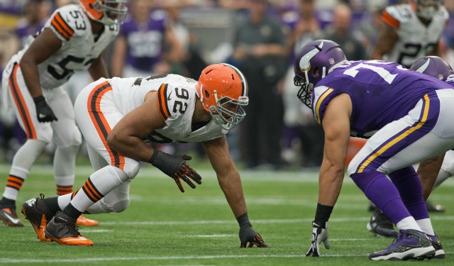 Desmond Bryant has been taken to the hospital. (USATSI)