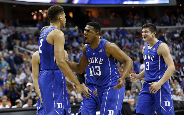 Duke checked in No. 13 on the official seed list. (USATSI)