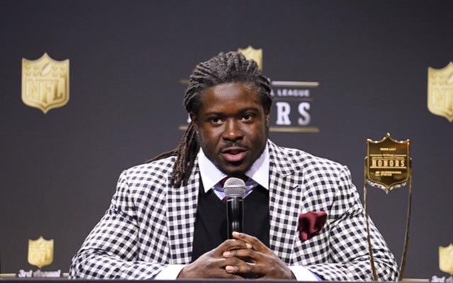 Eddie Lacy won the NFL's offensive rookie of the year award on Saturday. (CBSSports.com/Ryan Wilson)