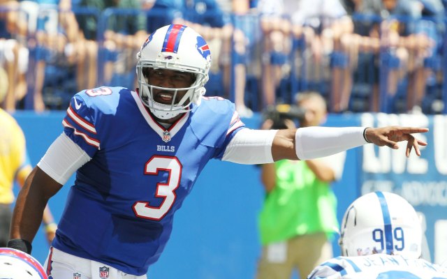 E.J. Manuel was effective in his first preseason game. (USATSI)