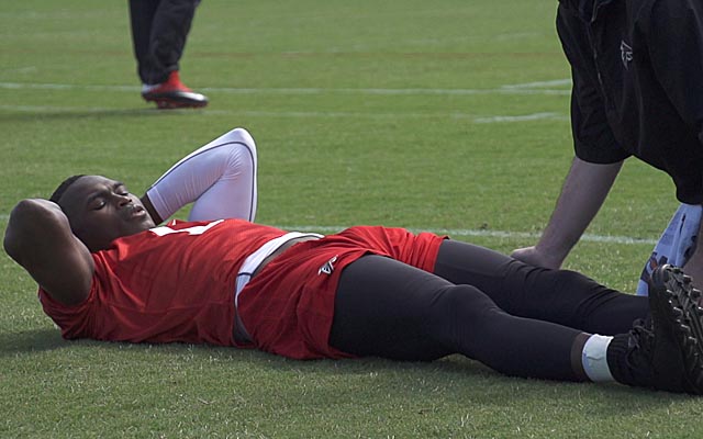 Roddy White and Julio Jones Limited In Practice, Fantasy Value