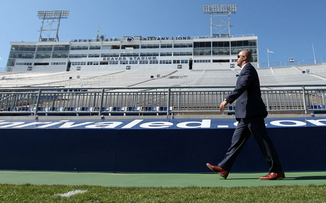 Penn State's James Franklin named in lawsuit, but Giants' Saquon