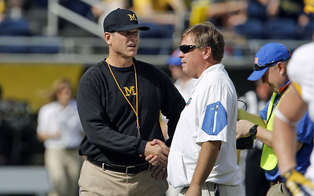 Jim Harbaugh's already had success in Florida with a Citrus Bowl win. (USATSI)