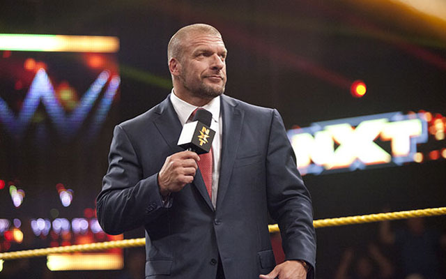 Triple H is not only WWE champion and executive VP, he also runs NXT. (WWE)