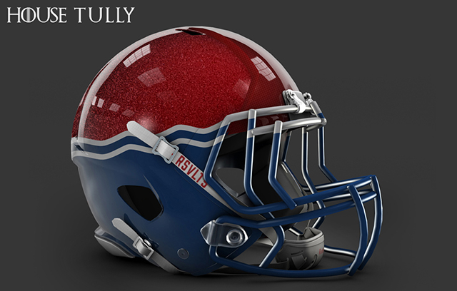 LOOK: 'Game of Thrones' houses get NFL-style helmets 