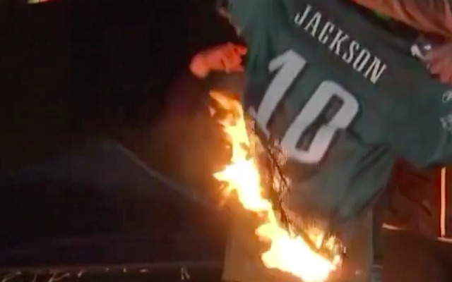 burning eagles jersey