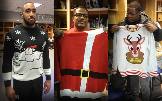 These Detroit Lions ugly Christmas sweaters are actually kind of