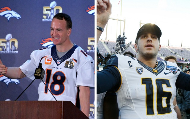 Peyton Manning: 'I really pray' Jared Goff breaks my rookie INT record ...