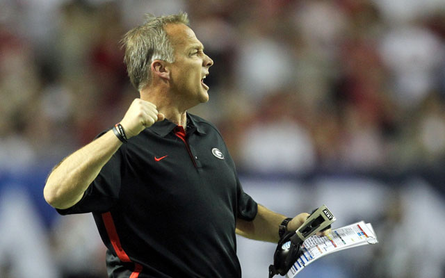 Mark Richt is likely happy that a longtime SEC referee has retired. (USATSI)