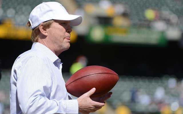 Like his father, Mark Davis could take his ball and head to L.A. soon. (USATSI)