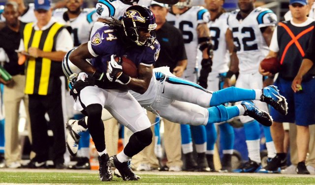 Marlon Brown has three touchdown catches in four games. (USATSI)