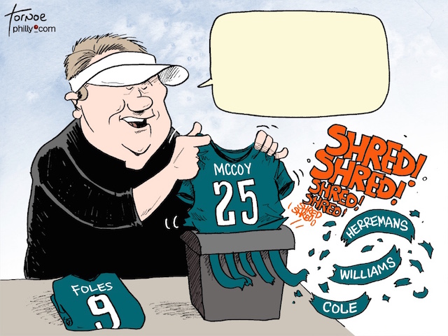 LOOK: The Eagles' offseason visualized by cartoons and photoshops