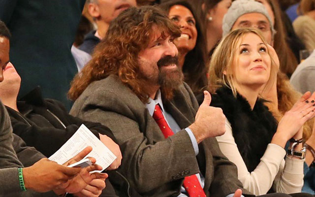 Lifelong WWE fan Mick Foley may have to start watching football on Mondays. (USATSI)