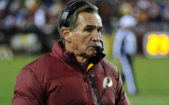 Mike Shanahan has one year left on his Redskins contract. (USATSI)