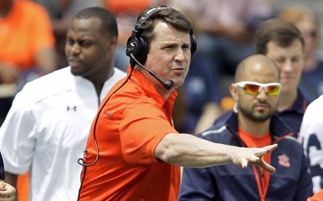 Will Muschamp feels comfortable in his own skin as Auburn's defensive coordinator. (USATSI)