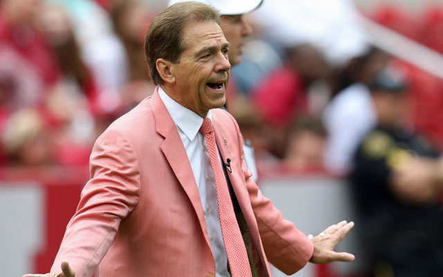 Nick Saban recruits perfectly well without an early signing period. (USATSI)