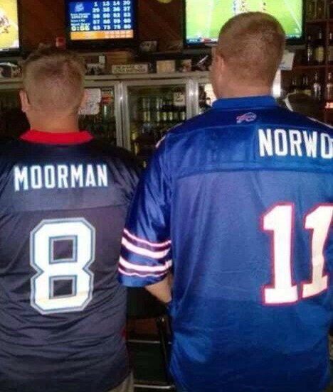 Photo Surfaces of Clever 'Wide Right' Scott Norwood Buffalo Bills Jersey, News, Scores, Highlights, Stats, and Rumors