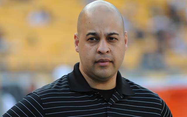 Omar Khan is the Director of Football Administration for the Steelers. (Getty Images)