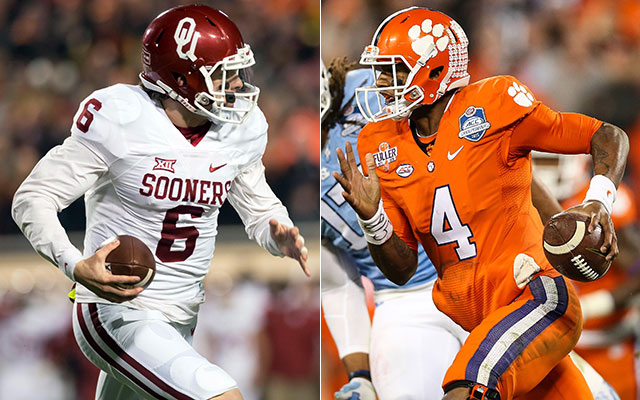 Orange Bowl Baker Mayfield Oklahoma Deshaun Watson Clemson (USATSI)