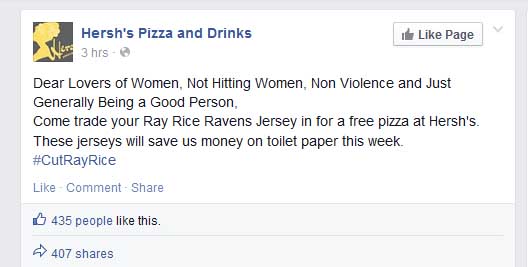 Baltimore-area Dick's Sporting Goods told to remove Ray Rice