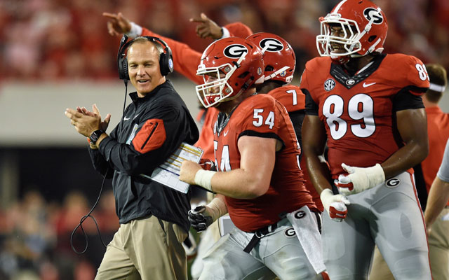 Mark Richt is hoping to get over the hump and win 'the big one' with the Bulldogs. (USATSI)