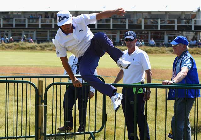 Dick Fowler, P.I. has arrived at The British Open.