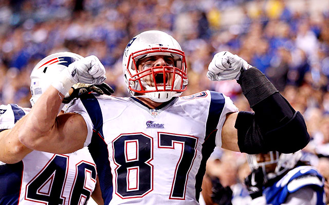 Rob Gronkowski is listed as questionable for Saturday's game. (USATSI)