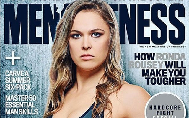 Just another first for Ronda Rousey. (Instagram)