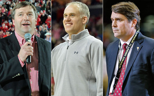 Search firms were used to hire Smart, Durkin and Muschamp. (USATSI)