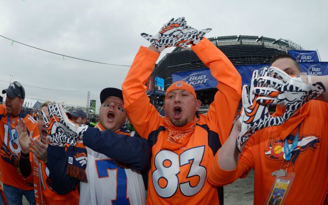 These fans apparently didn't have troubles with the transit. (USATSI)