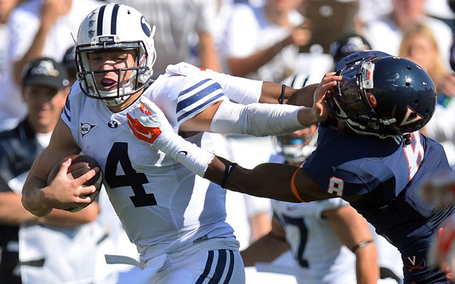 Taysom Hill is one of many college QBs that has excelled on the ground. (USATSI)