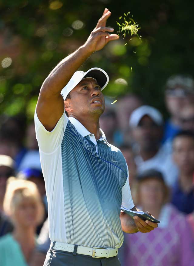 A proper tribute to the wind gods at The Open.