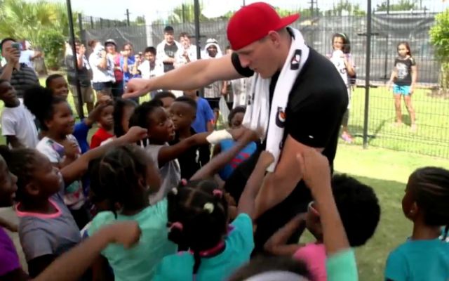 WATCH: Kids at Houston YMCA teach J.J. Watt how to Whip, Nae Nae 