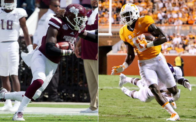 Two SEC receivers who declared early went undrafted. (USATSI)