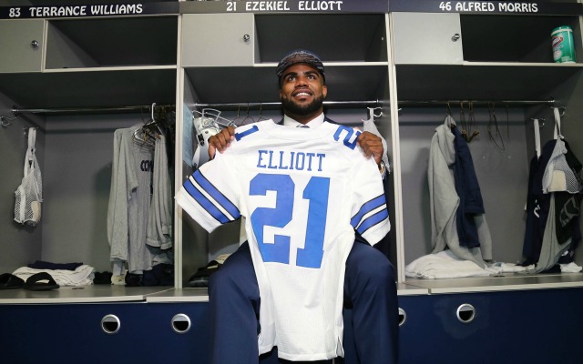 No NFL rookie has sold more jerseys so far than Ezekiel Elliott ...