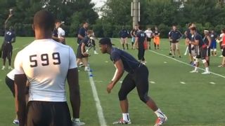 Micah Parsons at Penn State camp