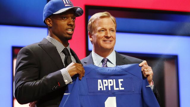 Eli Apple did not wear a Rolex to the draft. (USATSI)