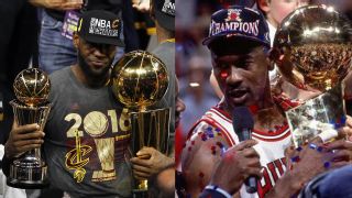 LeBron chasing MJ