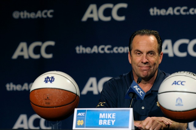 Mike Brey leads Notre Dame into a brave, new ACC world. (USATSI)