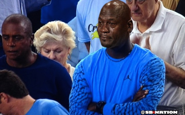 unc crying jordan